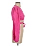Shein 100% Polyester Pink Long Sleeve Blouse Size S - photo 4