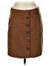 UNTUCKit Solid Brown Casual Skirt Size S - photo 1