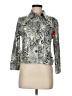 Ruby Rd. Print Silver Jacket Size 8 (petite) - photo 1