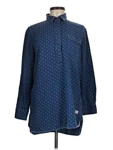 Lauren Jeans Co. Long Sleeve Button-Down Shirt (view 1)