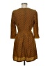 Moon Collection 100% Polyester Print Brown Casual Dress Size M - photo 2