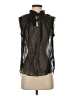 Rebecca Taylor Polka Dots Black Blouse Size 4 - photo 1