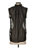 Rebecca Taylor Polka Dots Black Blouse Size 4 - photo 2