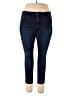 Riders by Lee Solid Blue Jeans Size 18 - photo 1