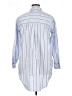 On 34th 100% Cotton Stripes Blue Long Sleeve Button-Down Shirt Size 0X - photo 2