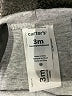 Carter's 100% Cotton Gray Casual Pants 0-3 MO / 3 MO - photo 3