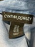 Cynthia Rowley Blue Short Sleeve Blouse Size 2X - photo 6