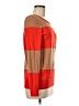 Banana Republic Color Block Orange Pullover Sweater Size M - photo 4