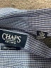 Chaps Chevron-herringbone Blue Long Sleeve Button-Down Shirt Size XL - photo 7