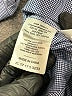 Chaps Chevron-herringbone Blue Long Sleeve Button-Down Shirt Size XL - photo 8