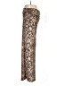 White Mark Animal Print Brown Casual Pants Size L - photo 5