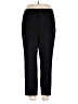 Charter Club Solid Black Dress Pants Size 18W - photo 1