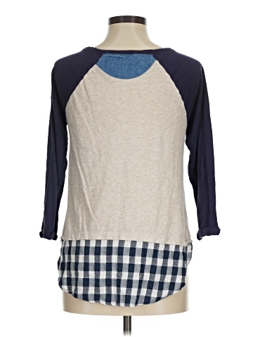 Little Yellow Button 3/4 Sleeve T-Shirt (view 2)