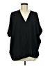 Jodifl Black Short Sleeve Blouse Size M - photo 1