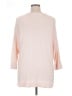 SONOMA life + style 100% Cotton Pink Pullover Sweater Size 0X - photo 2