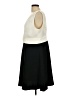 DKNY Color Block Ivory Cocktail Dress Size 16 - photo 5