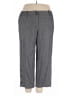Talbots Chevron-herringbone Gray Dress Pants Size 20 - photo 1