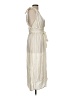 Mara Hoffman Stripes Ivory Casual Dress Size L (estimated) - photo 4