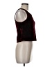 Subtitled Burgundy Sleeveless Top Size 6 - photo 4
