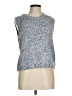 Tahari Blue Sweater Vest Size M - photo 1