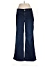 NYDJ Solid Blue Jeans Size 12 - photo 1