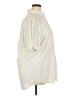 Rye 100% Cotton Polka Dots Ivory Short Sleeve Button-Down Shirt Size XXL - photo 4