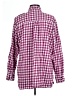 Gap 100% Cotton Checkered-gingham Pink Long Sleeve Button-Down Shirt Size L - photo 2