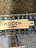 Hidden Jeans 100% Cotton Hearts Blue Jeans Size 26 waist - photo 4