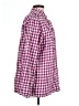Gap 100% Cotton Checkered-gingham Pink Long Sleeve Button-Down Shirt Size L - photo 4