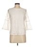 Rebecca Minkoff Ivory 3/4 Sleeve Top Size M - photo 1