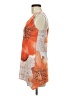 Agenda Orange Sleeveless Blouse Size M - photo 5