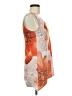 Agenda Orange Sleeveless Blouse Size M - photo 4