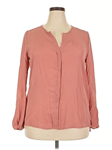 Just Fab Long Sleeve Blouse (view 1)