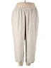 Eileen Fisher 100% Silk Solid Gray Silk Pants Size 3X - photo 1