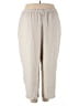 Eileen Fisher 100% Silk Solid Gray Silk Pants Size 3X - photo 2