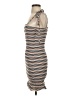Shein Stripes Tan Casual Dress Size S - photo 5