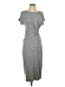 Gap Solid Gray Casual Dress Size XS - photo 1