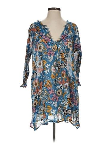 Natural Life 3/4 Sleeve Blouse (view 1)
