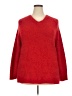 Fashion Bug 100% Acrylic Red Pullover Sweater Size 18-20W - photo 1