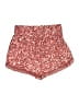Athleta Animal Print Red Shorts Size S - photo 2