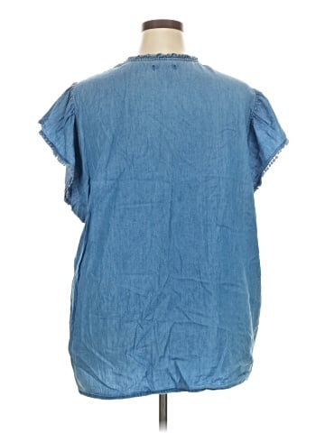 Erika Short Sleeve Blouse (view 2)