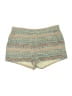 Joie Print Green Shorts Size 4 - photo 1