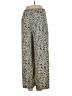 Zara Animal Print Ivory Casual Pants Size S - photo 2
