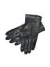 Unbranded 100% Leather Black Gloves Size 7 - photo 1