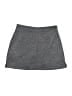 Unbranded Solid Gray Casual Skirt Size 28 waist - photo 1