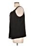 Nic + Zoe 100% Polyester Black Sleeveless Blouse Size L - photo 5