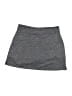 Unbranded Solid Gray Casual Skirt Size 28 waist - photo 2