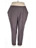 Nine West Solid Gray Active Pants Size 2X - photo 1