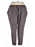 Nine West Solid Gray Active Pants Size 2X - photo 2