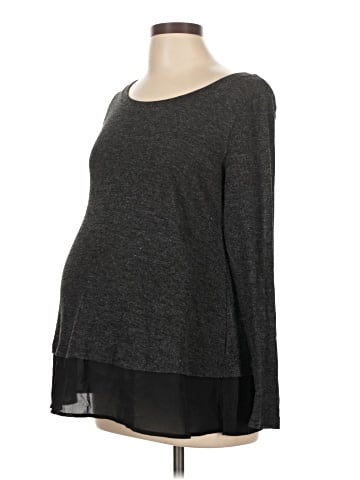 Old Navy - Maternity 3/4 Sleeve T-Shirt (view 1)